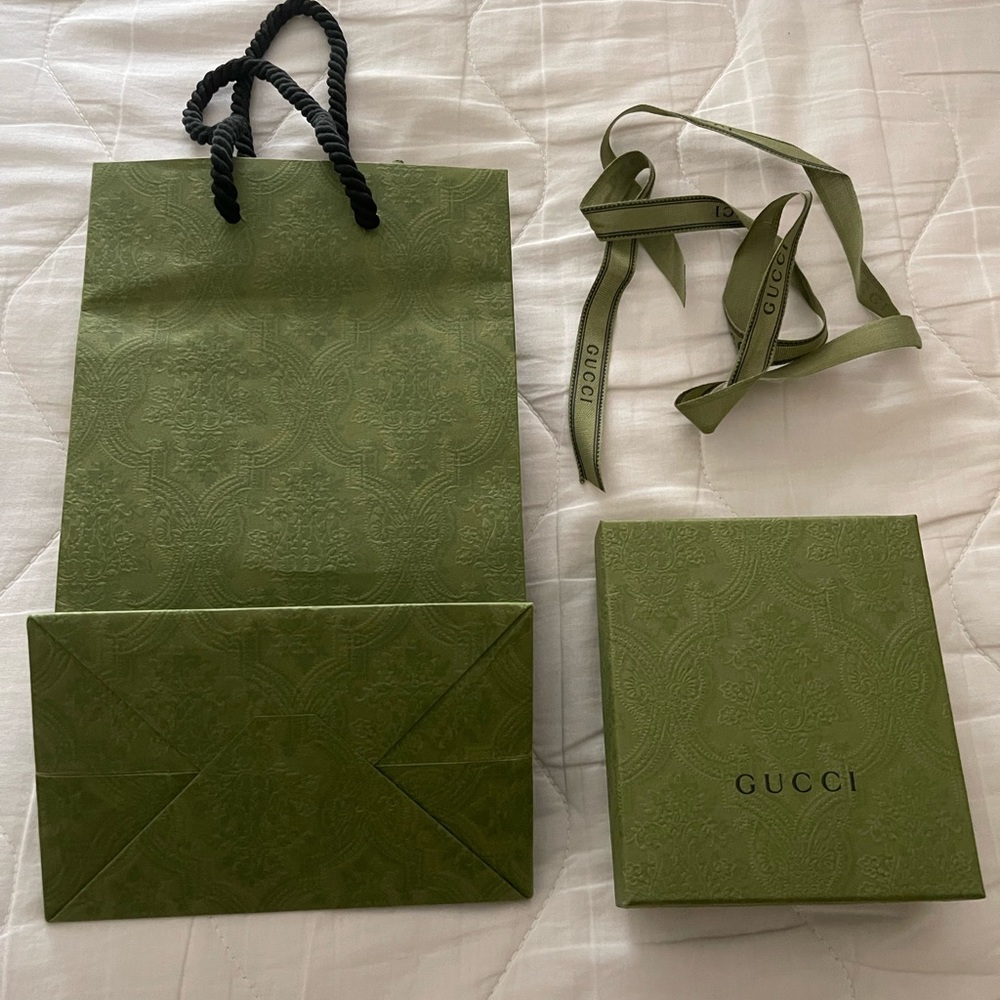 Gucci Box and  bag